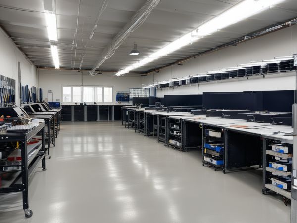 Modern climate-controlled paint booths showing professional equipment and LED lighting systems