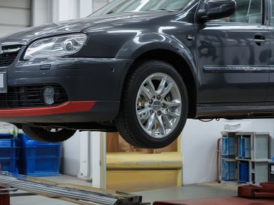 Professional consultation and vehicle assessment at JKLakeAutoPaint